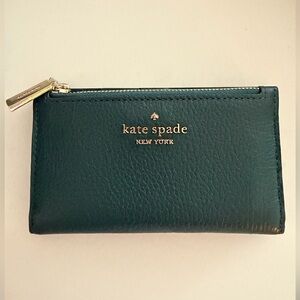 Kate Spade Teal Soft Leather Wallet